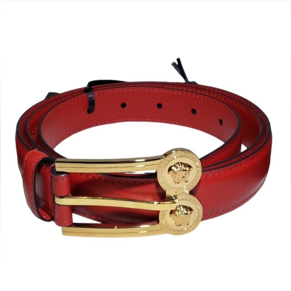 Versace Double Medusa Belt (Size 95)